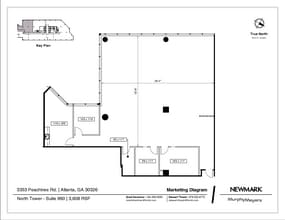 3353 Peachtree Rd NE, Atlanta, GA à louer Plan d’étage- Image 1 de 1