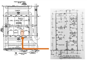 7920 Preston Rd, Plano, TX à louer Plan d’étage- Image 1 de 9