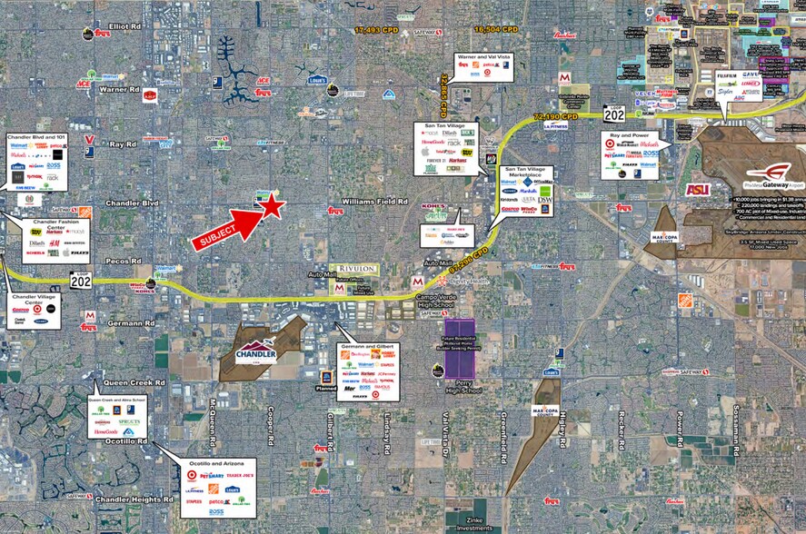 NE Cooper Rd & Chandler Blvd, Chandler, AZ à louer - Photo du bâtiment - Image 3 de 3