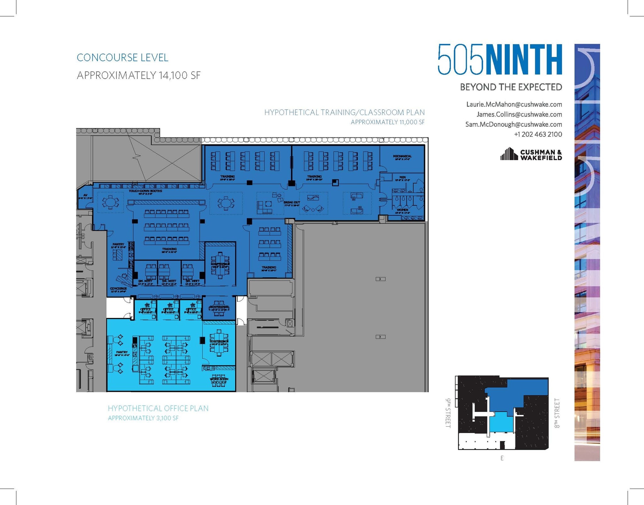 505 9th St NW, Washington, DC for lease Floor Plan- Image 1 of 1