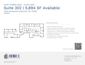 4230 Harding Rd, Nashville, TN à louer Plan de site- Image 1 de 1