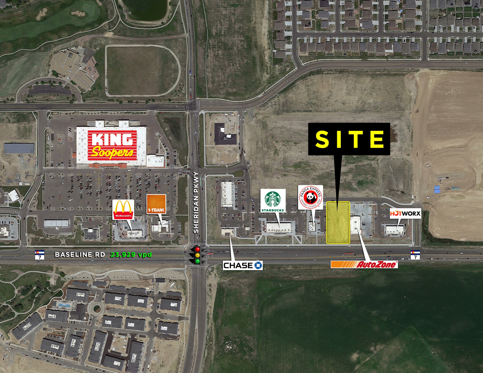 NE Hwy 7 & Sheridan Pky, Broomfield, CO à vendre Autre- Image 1 de 2