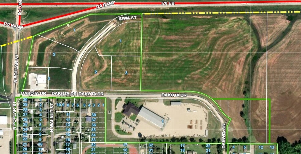 00000 Iowa St & 00000 Dakota St, Solomon, KS à vendre - Photo du bâtiment - Image 2 de 4