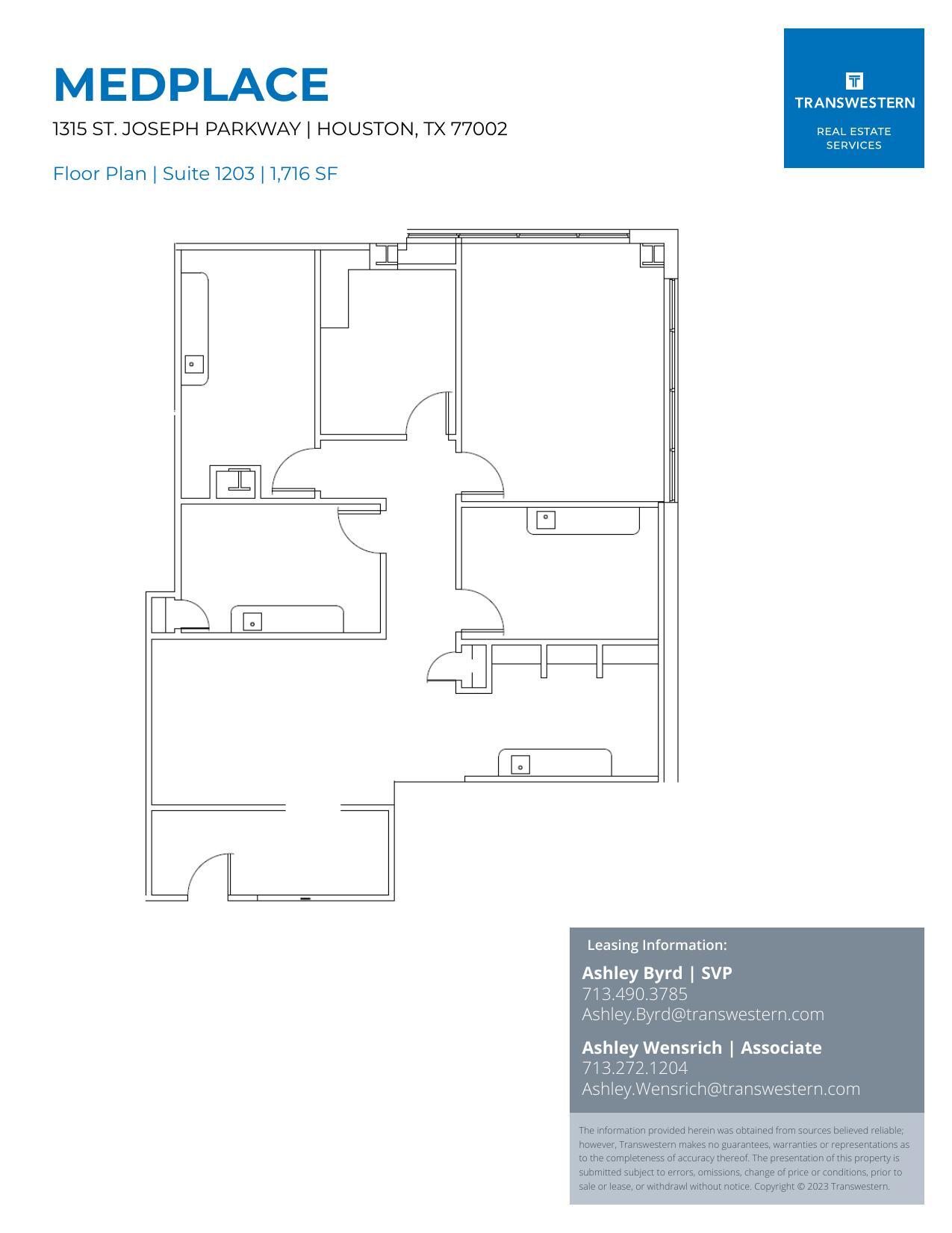 1315 St Joseph Pky, Houston, TX for sale Floor Plan- Image 1 of 2