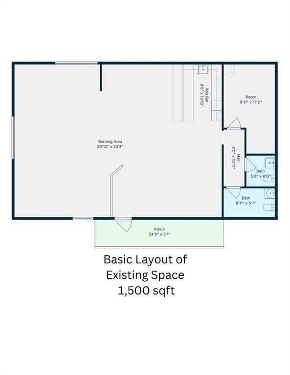 216 E Poplar St, Rogers, AR for lease Floor Plan- Image 1 of 31