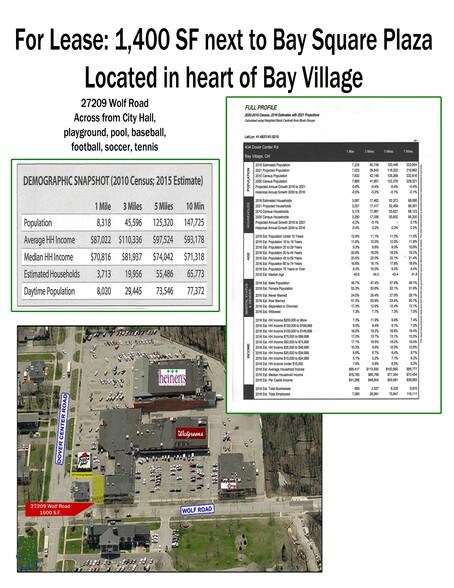 27209 Wolf Rd, Bay Village, OH à louer - Photo du bâtiment - Image 2 de 4