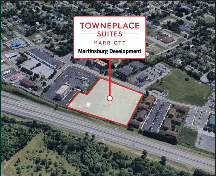 TownePlace Suites Martinsburg - LAND Development, Martinsburg, WV for sale - Building Photo - Image 1 of 1