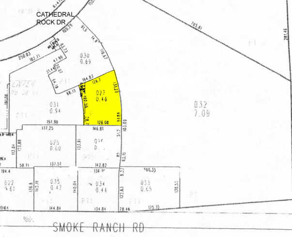 7120 Smoke Ranch Rd, Las Vegas, NV for lease - Plat Map - Image 2 of 18