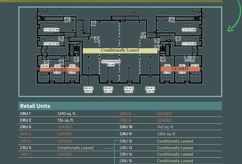 1910 Kensington Rd NW, Calgary, AB à vendre Plan d’étage- Image 1 de 1