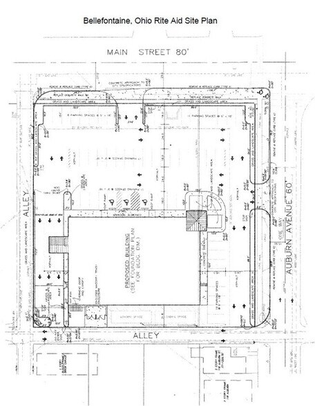 230 S Main St, Bellefontaine, OH à vendre - Plan de site - Image 3 de 3
