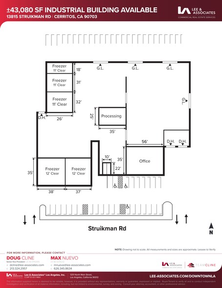 13815 Struikman Rd, Cerritos, CA à louer - Plan de site - Image 2 de 14