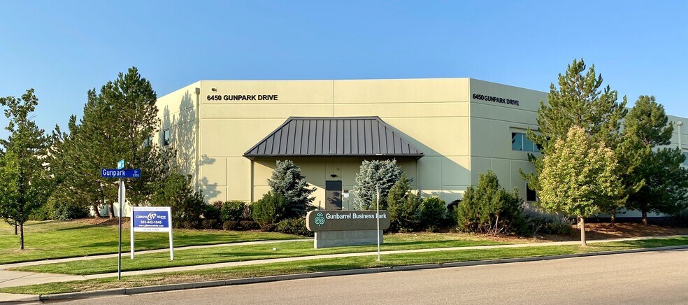 6450 Gunpark Dr, Boulder, CO à louer - Photo du bâtiment - Image 1 de 24