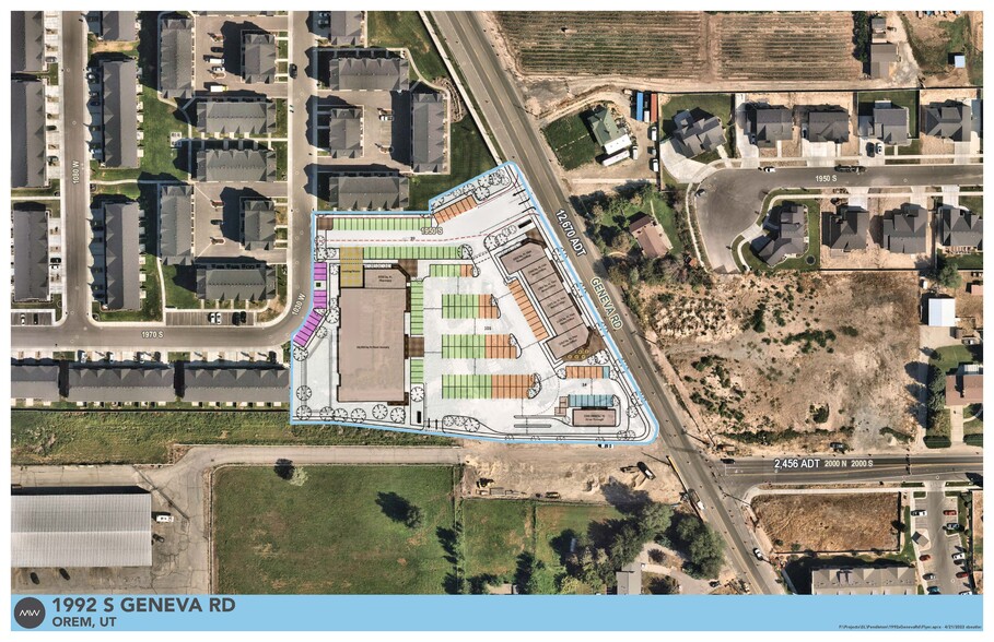 1992 Geneva rd, Orem, UT à louer - Plan de site - Image 2 de 3