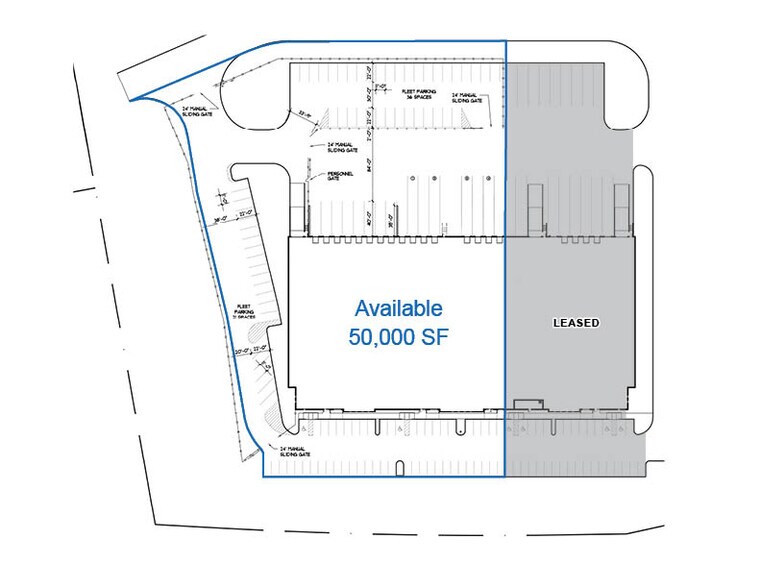 8801 N I 35 Service Rd, Oklahoma City, OK à louer - Plan de site - Image 3 de 6