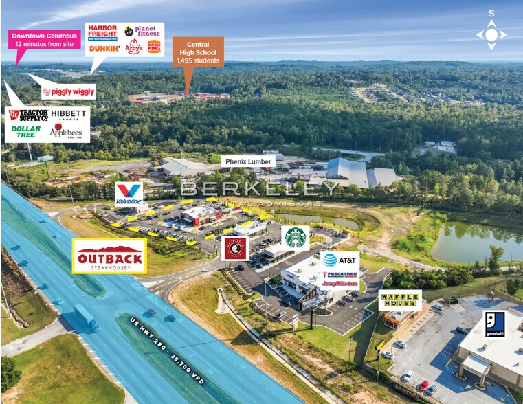 3531 US-280 Hwy, Phenix City, AL for sale - Building Photo - Image 3 of 6