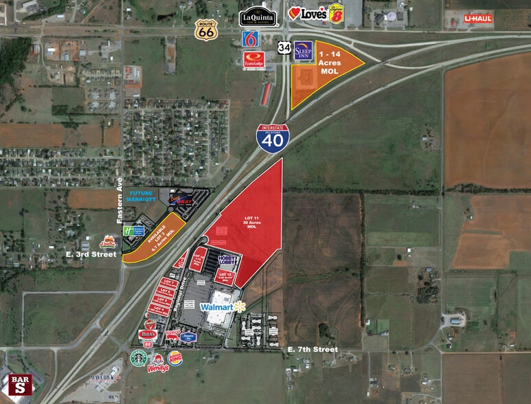 300 Regional Drive, Elk City, OK à louer - Aérien - Image 2 de 2