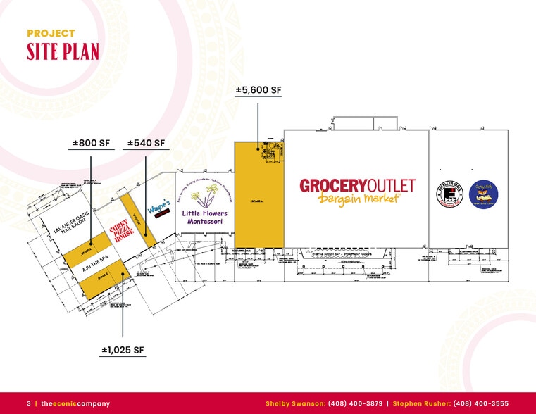 3500-3550 Bernal Ave, Pleasanton, CA for lease - Site Plan - Image 2 of 2