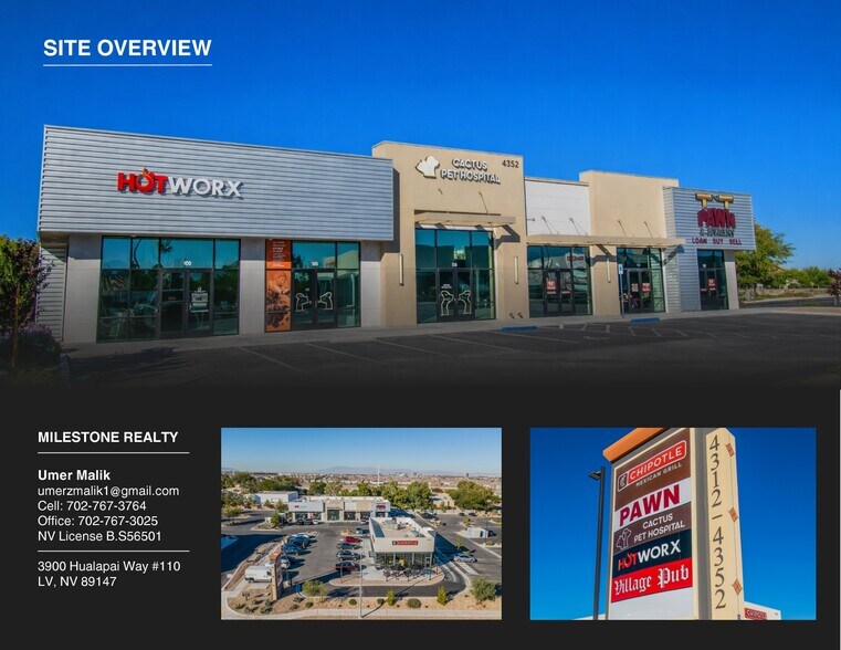 4352 W Cactus Ave, Las Vegas, NV à vendre - Photo du bâtiment - Image 3 de 6