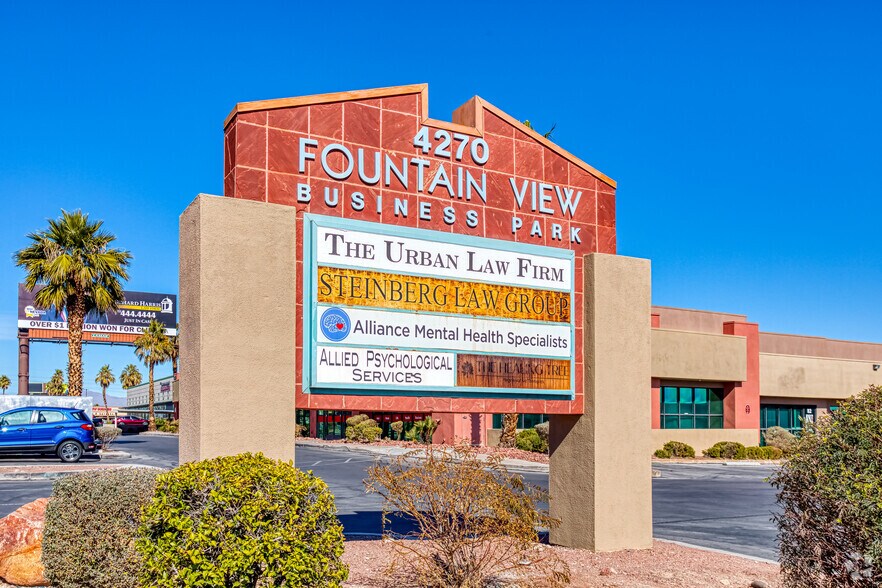 4270 S Decatur Blvd, Las Vegas, NV à louer - Photo du bâtiment - Image 3 de 9