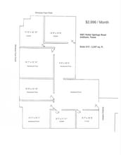 4851 Keller Springs Rd, Addison, TX for lease Floor Plan- Image 1 of 1