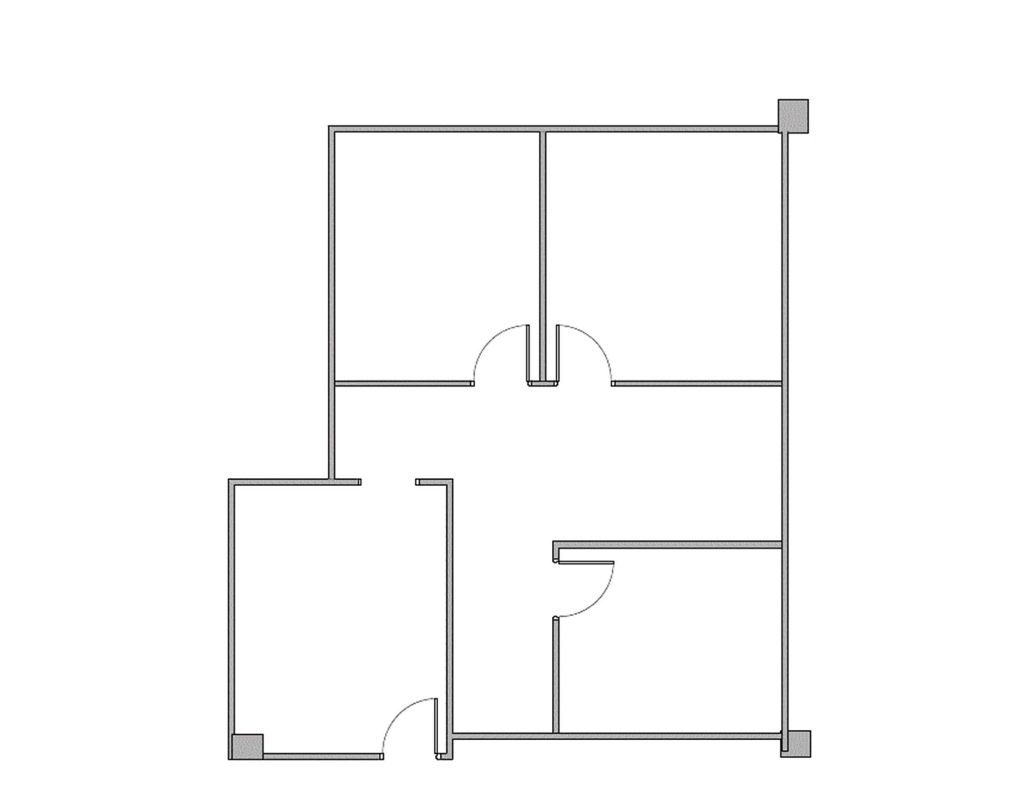 9304 Forest Ln, Dallas, TX à louer Plan d’étage- Image 1 de 1