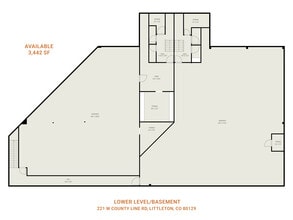 221 W County Line Rd, Littleton, CO for lease Floor Plan- Image 1 of 2