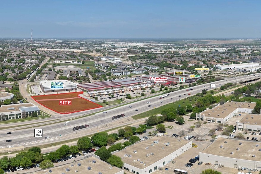 NEC SH-121 & Rockbrook Dr, Lewisville, TX à vendre - Photo du bâtiment - Image 3 de 3