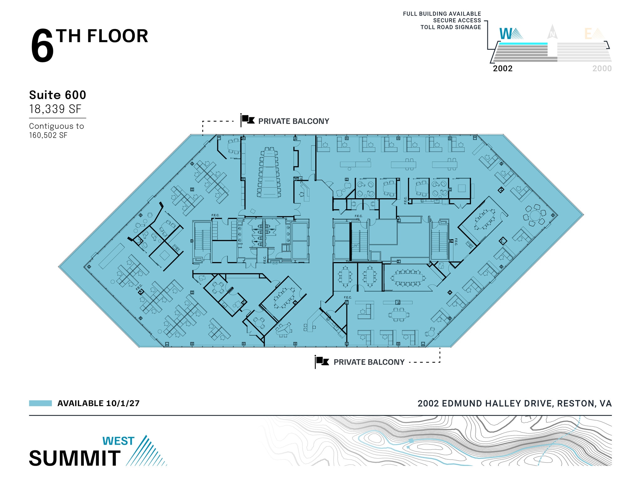 2002 Edmund Halley Dr, Reston, VA for lease Floor Plan- Image 1 of 1
