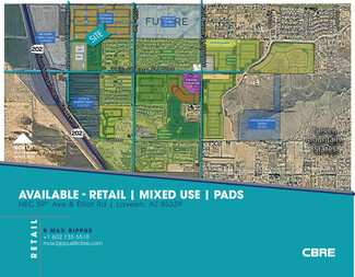 Plus de détails pour NEC Of 59th Ave & Elliot Rd, Laveen, AZ - Terrain à vendre