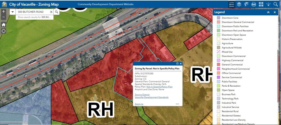 300-316 Butcher Rd, Vacaville, CA à vendre - Plan de site - Image 2 de 2