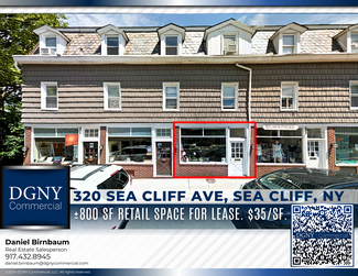 Plus de détails pour 320 Sea Cliff Ave, Sea Cliff, NY - Bureau/Commerce de détail à louer