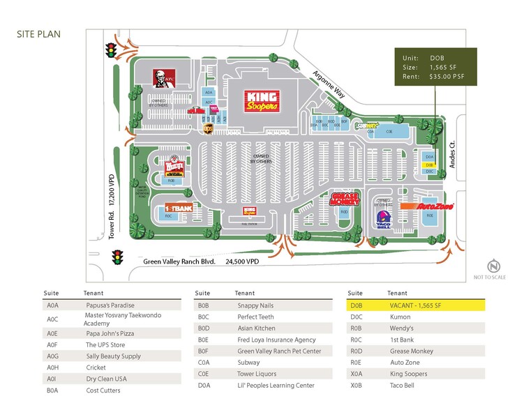 18521-18613 E 48th Ave, Denver, CO for lease - Site Plan - Image 2 of 8