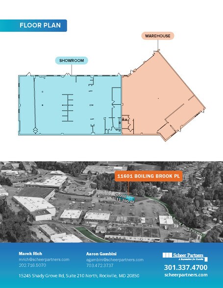11601-11641 Boiling Brook Pky, Rockville, MD à louer - Plan d’étage - Image 2 de 9