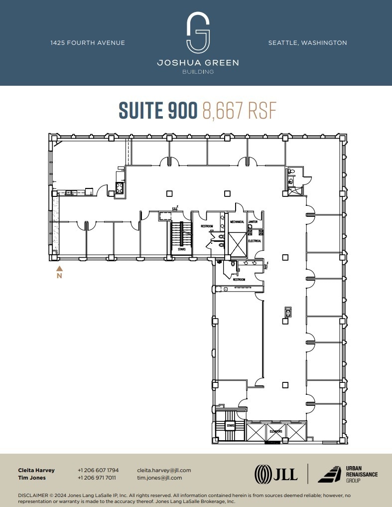 1425 4th Ave, Seattle, WA for lease Floor Plan- Image 1 of 1