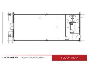 135 US Highway 46, Budd Lake, NJ for lease Floor Plan- Image 1 of 1