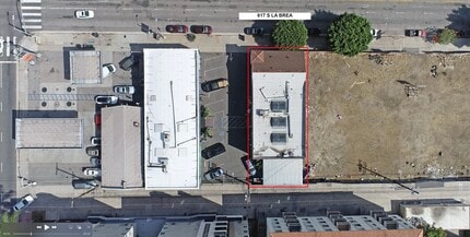 619 S La Brea Ave, Los Angeles, CA - Aérien  Vue de la carte - Image1