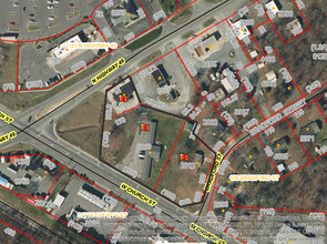 310 W Church St, Richfield, NC - aerial  map view