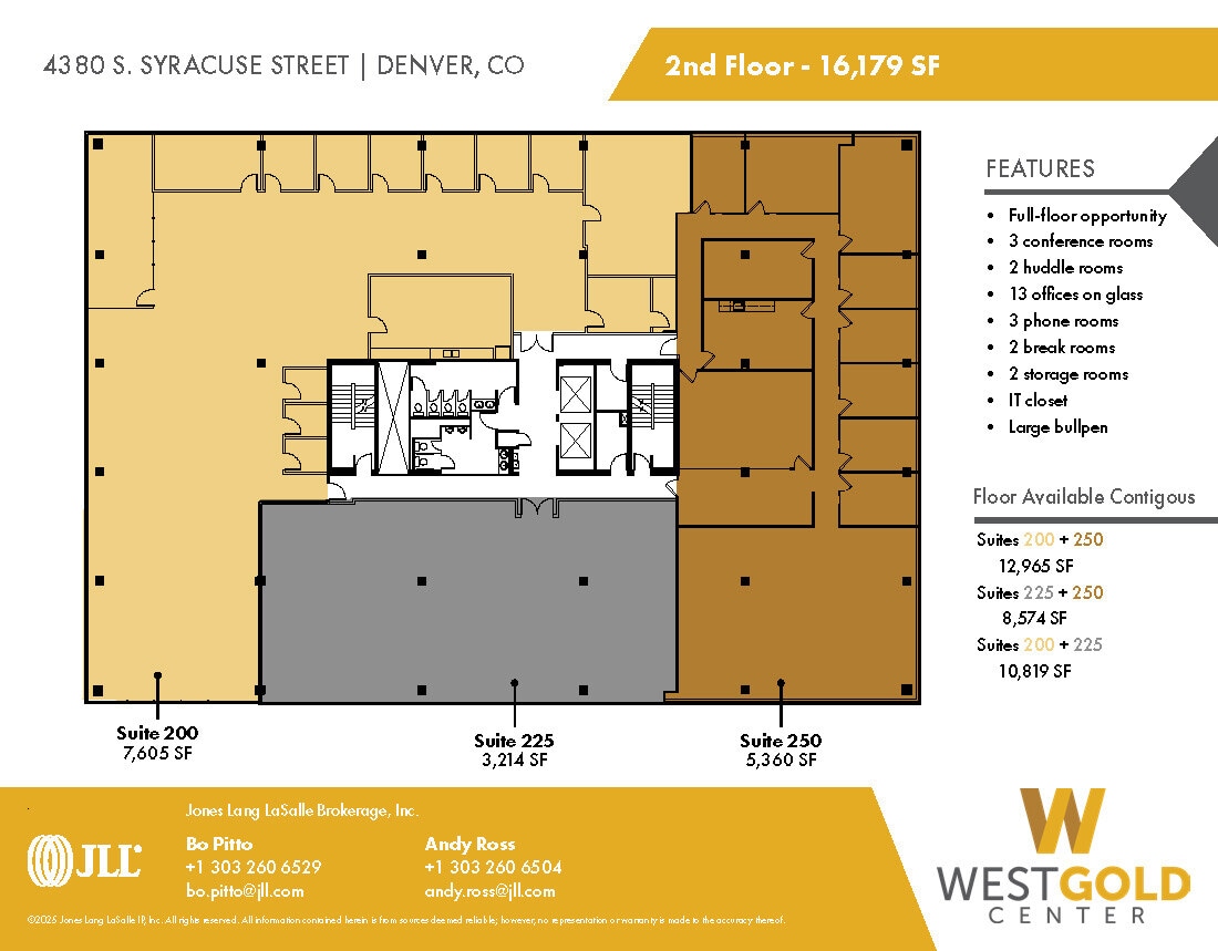 4380 S Syracuse St, Denver, CO for lease Floor Plan- Image 1 of 2