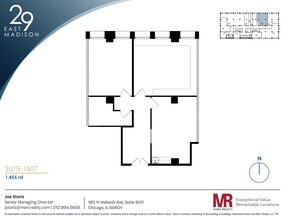 29 E Madison St, Chicago, IL for lease Floor Plan- Image 1 of 6