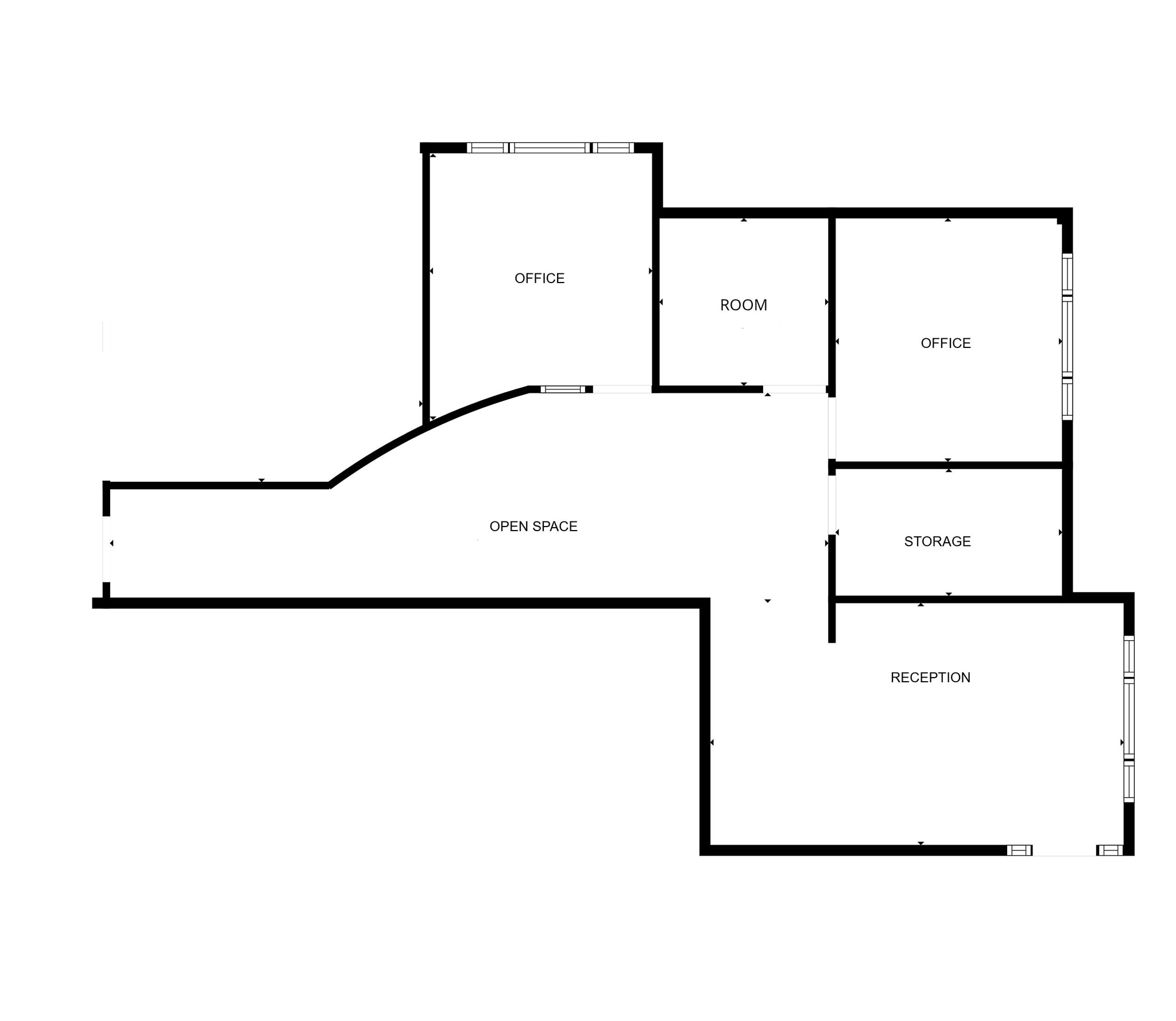 1520 W Sam Houston Pky S, Houston, TX for lease Floor Plan- Image 1 of 1