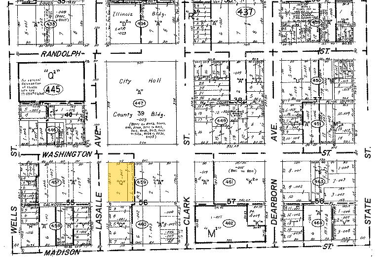 33 N LaSalle St, Chicago, IL for lease - Plat Map - Image 2 of 15