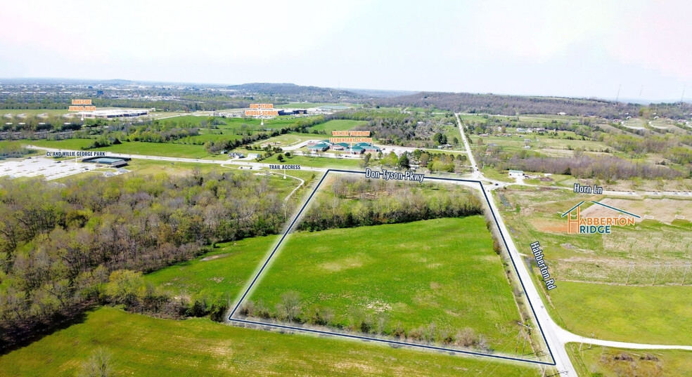 Don Tyson Pkwy & Horn Ln, Springdale, AR à vendre - Photo du bâtiment - Image 2 de 4