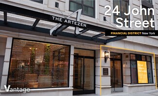 Plus de détails pour 24 John St, New York, NY - Vente au détail à louer