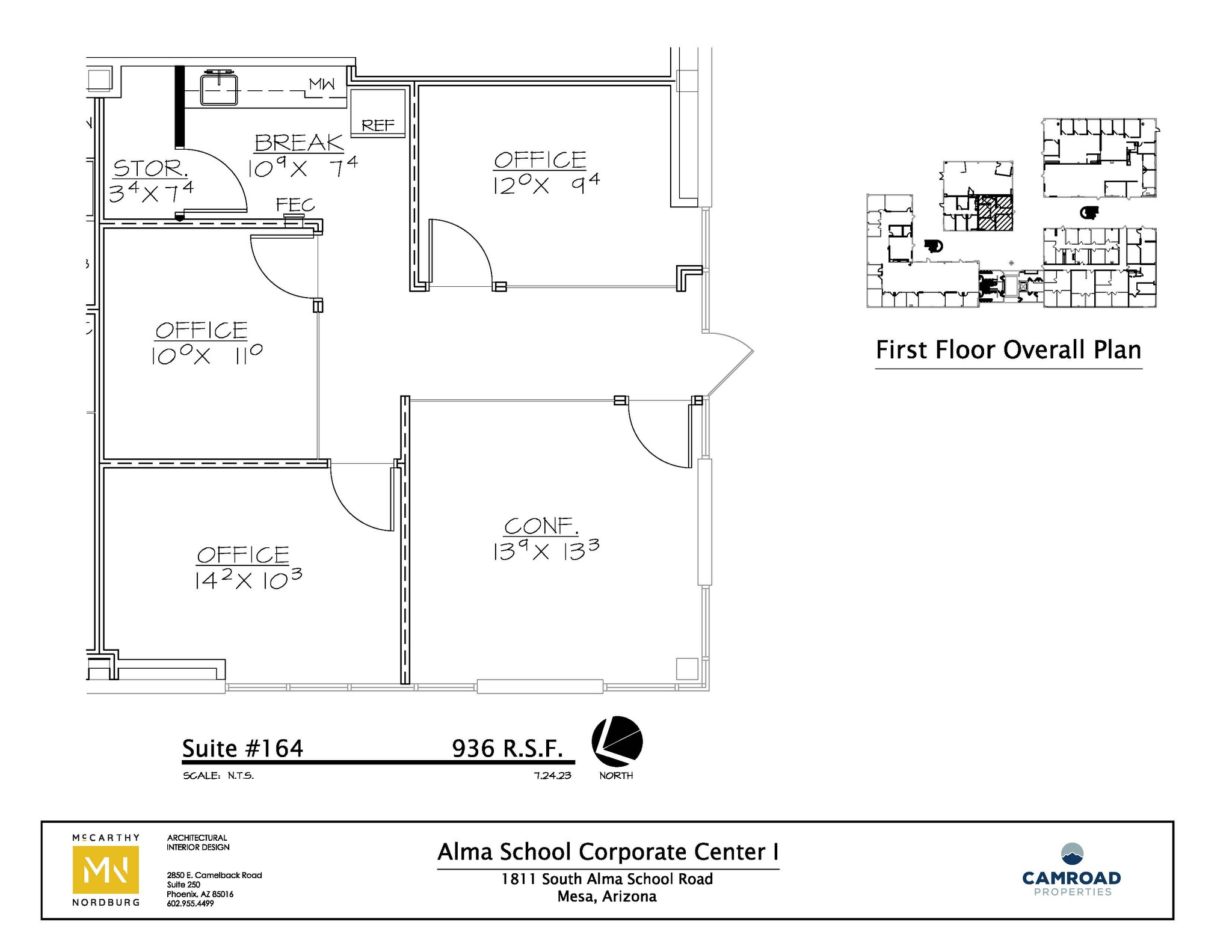 1811 S Alma School Rd, Mesa, AZ for lease Floor Plan- Image 1 of 1