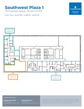 7737 Southwest Fwy, Houston, TX à louer Plan d’étage- Image 1 de 1