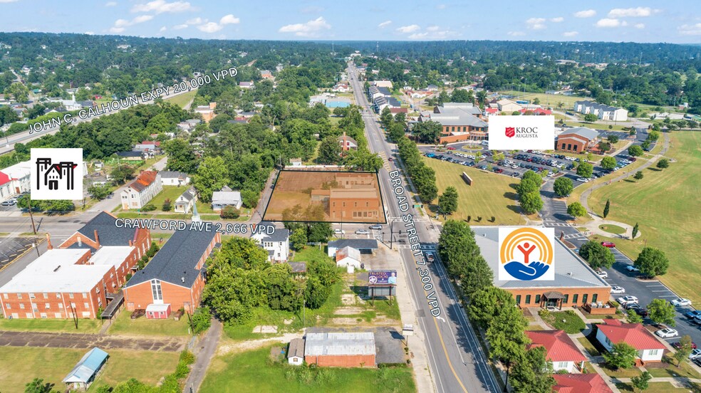 1800 Broad St, Augusta, GA à vendre - Photo du bâtiment - Image 2 de 32