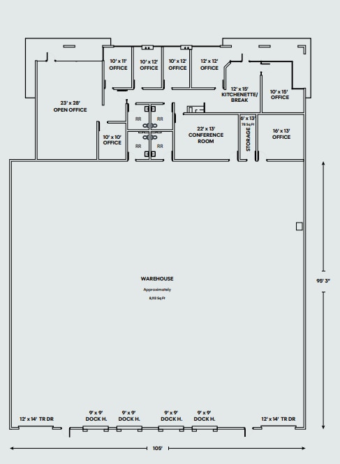 11870 Community Rd, Poway, CA for lease Floor Plan- Image 1 of 1