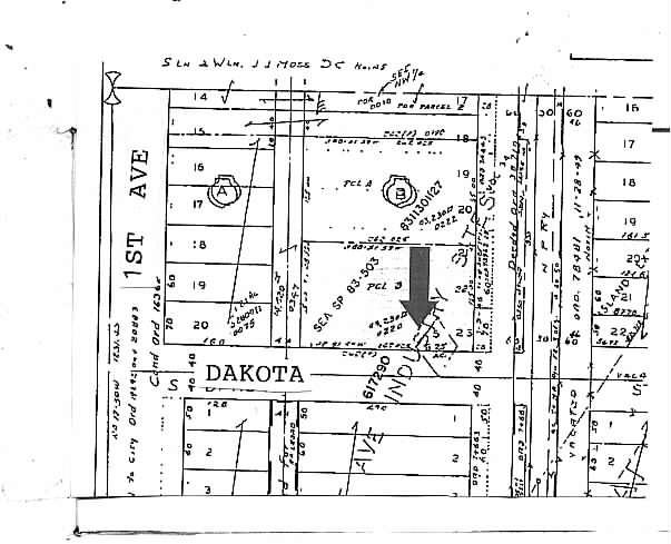 130 S Dakota St, Seattle, WA à louer - Plan cadastral - Image 2 de 3