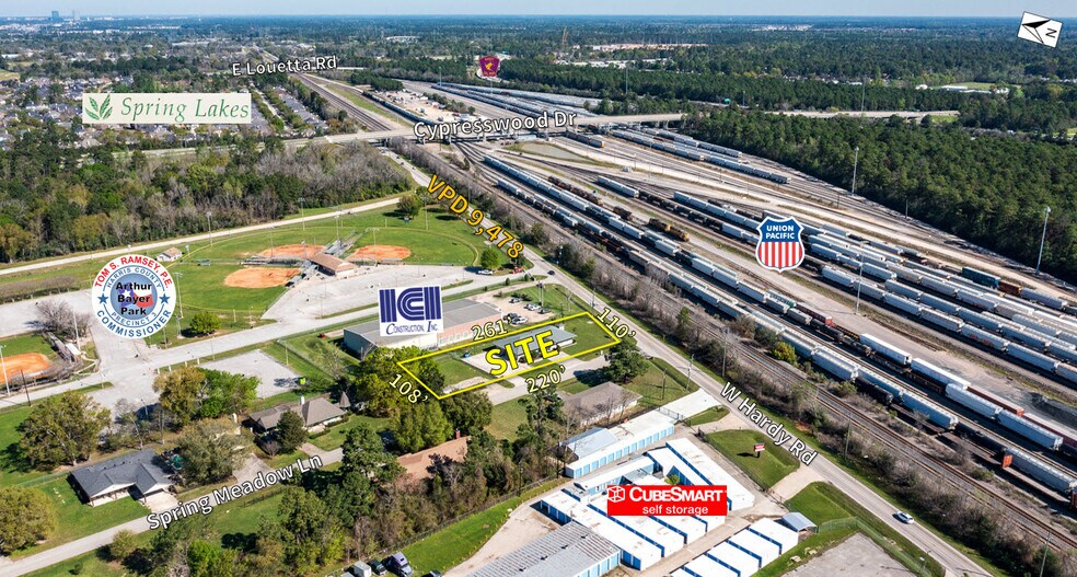 24707 W Hardy Rd, Spring, TX à vendre - Aérien - Image 2 de 30