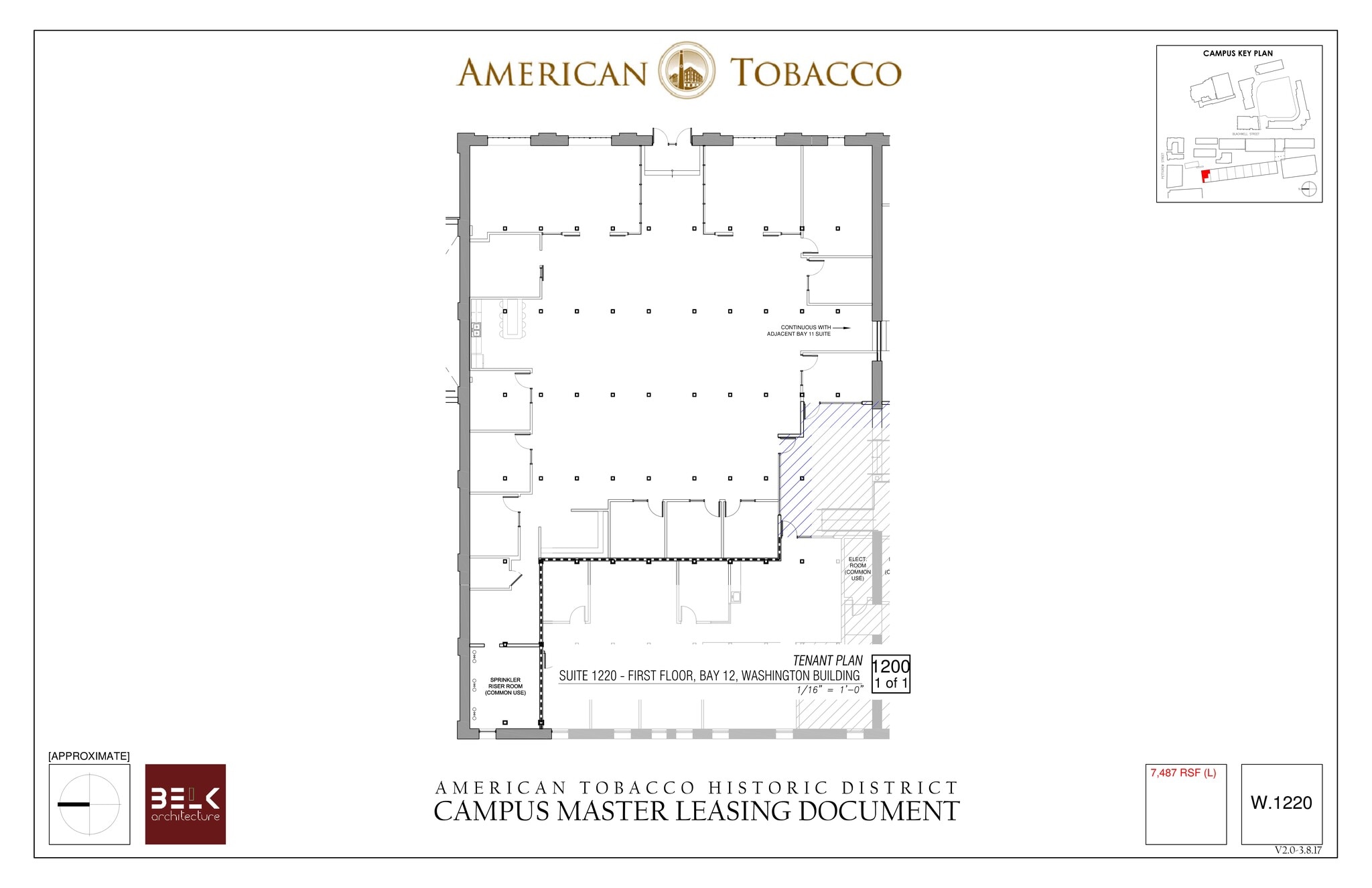 324 Blackwell St, Durham, NC à louer Plan de site- Image 1 de 1